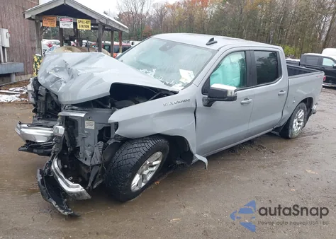 2024 Chevrolet Silverado 1500 4Wd Short Bed Lt With 2Fl from USA, damaged, VIN 1GCPDKEK9RZ140792